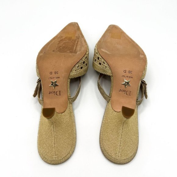 Dior Capture Heeled Mules NWOB - Picture 9 of 12